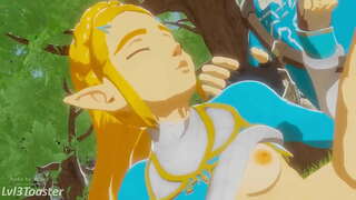 Zelda Succhiare e Cazzo di Link